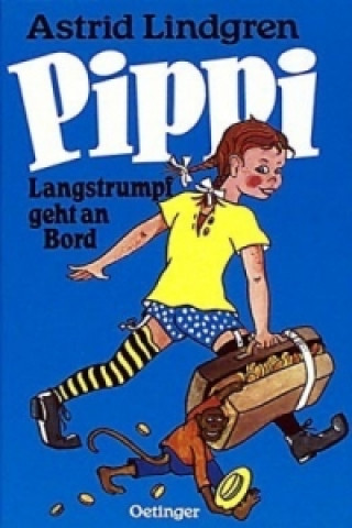Knjiga Pippi Langstrumpf geht an Bord Astrid Lindgren
