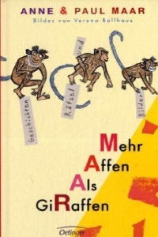 Kniha Mehr Affen als Giraffen Anne Maar