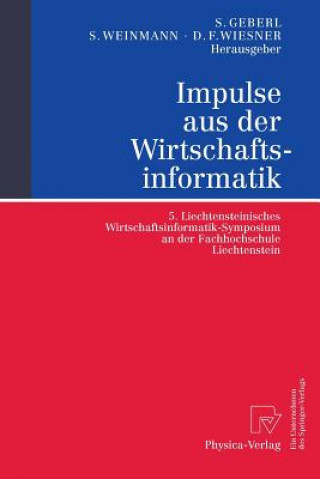 Könyv Impulse Aus Der Wirtschaftsinformatik Stephan Geberl