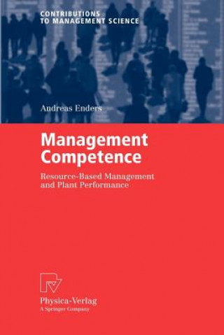 Kniha Management Competence Andreas Enders