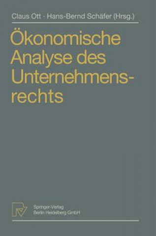 Carte konomische Analyse Des Unternehmensrechts Claus Ott