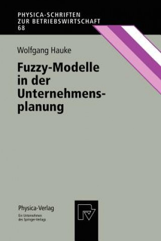 Kniha Fuzzy-Modelle in Der Unternehmensplanung Wolfgang Hauke