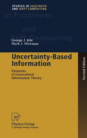 Könyv Uncertainty-Based Information George J. Klir