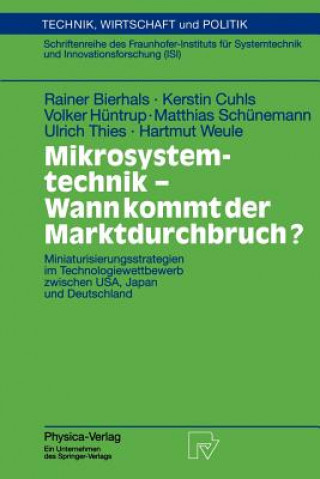 Carte Mikrosystemtechnik - Wann Kommt Der Marktdurchbruch? Rainer Bierhals