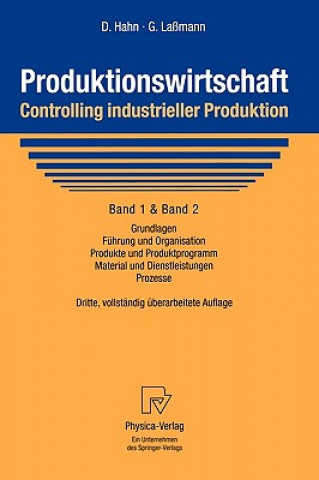 Książka Produktionswirtschaft - Controlling Industrieller Produktion Jens Lauber