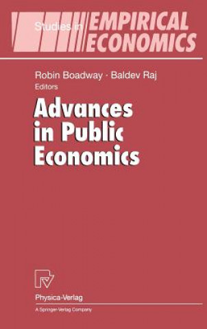 Книга Advances in Public Economics Robin Boadway
