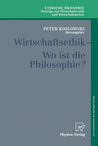 Kniha Wirtschaftsethik Peter Koslowski