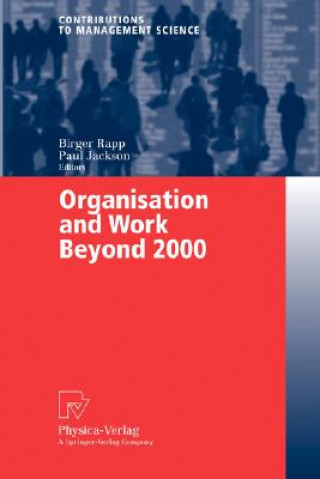 Kniha Organisation and Work Beyond 2000 B. Rapp