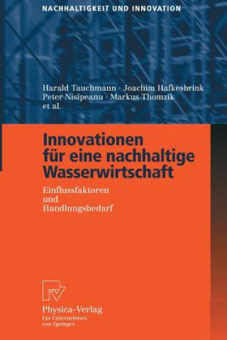 Libro Innovationen Fur Eine Nachhaltige Wasserwirtschaft Harald Tauchmann