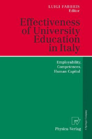 Kniha Effectiveness of University Education in Italy Luigi Fabbris