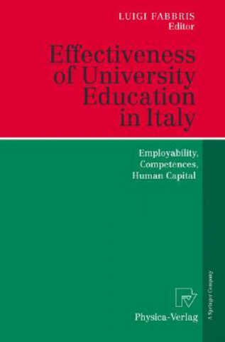 Buch Effectiveness of University Education in Italy Luigi Fabbris