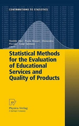 Kniha Statistical Methods for the Evaluation of Educational Services and Quality of Products Paola Monari