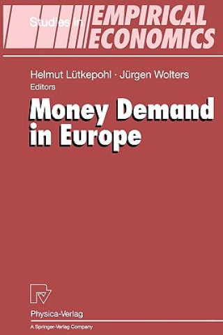 Kniha Money Demand in Europe Helmut Lütkepohl