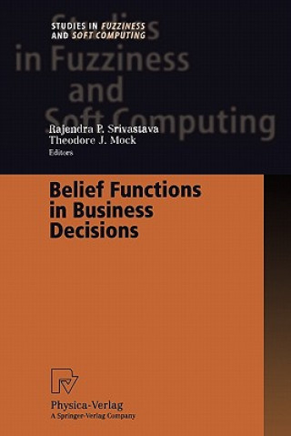 Könyv Belief Functions in Business Decisions Rajendra P. Srivastava