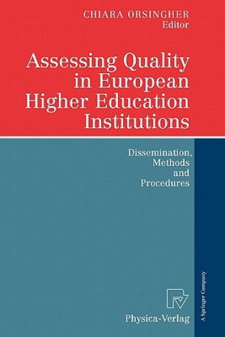 Carte Assessing Quality in European Higher Education Institutions Chiara Orsingher