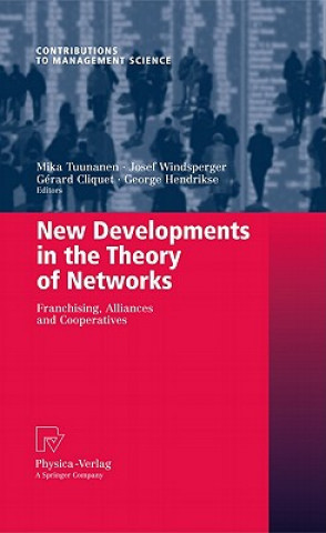 Könyv New Developments in the Theory of Networks Mika Tuunanen