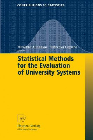 Könyv Statistical Methods for the Evaluation of University Systems Massimo Attanasio