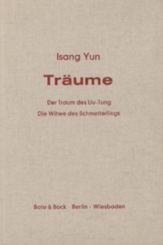 Kniha Träume Isang Yun