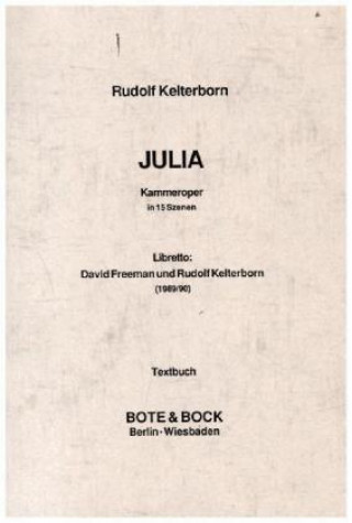 Knjiga Julia Rudolf Kelterborn