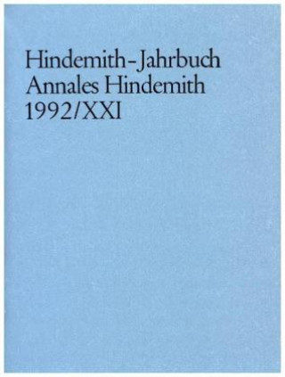 Carte Hindemith-Jahrbuch 