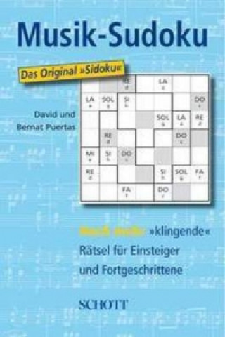 Kniha Musik-Sudoku. Nr.3 David Puertas
