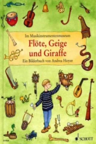Carte Flöte, Geige und Giraffe Andrea Hoyer