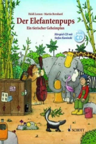 Kniha Der Elefantenpups, Ein tierischer Geheimplan, m. Audio-CD Heidi Leenen