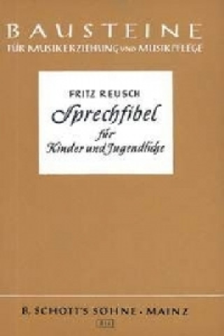 Libro Sprechfibel für Kinder und Jugendliche Fritz Reusch