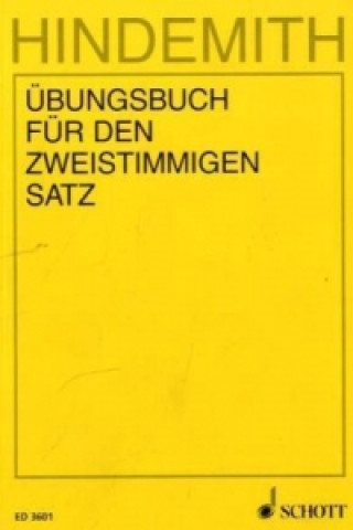 Kniha Unterweisung im Tonsatz. Bd.2 Paul Hindemith