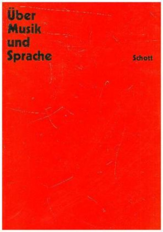 Kniha Über Musik und Sprache Rudolf Stephan