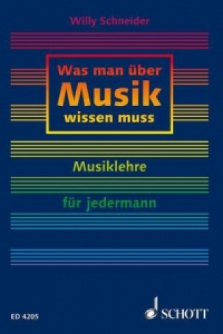 Kniha Was man über Musik wissen muss Willy Schneider