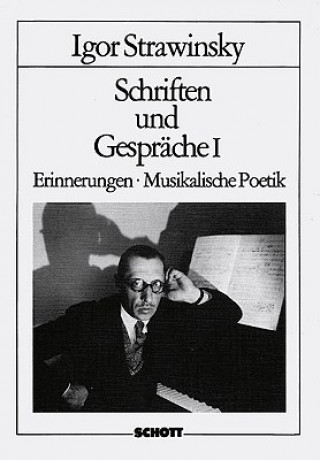 Buch Erinnerungen; Musikalische Poetik Igor Strawinsky