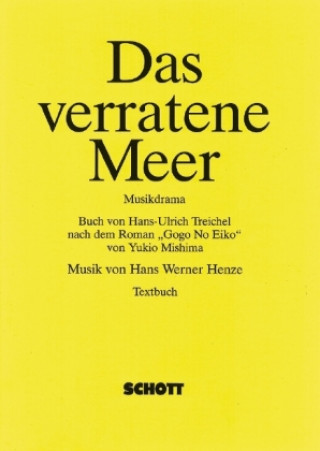 Kniha Das verratene Meer Hans W. Henze