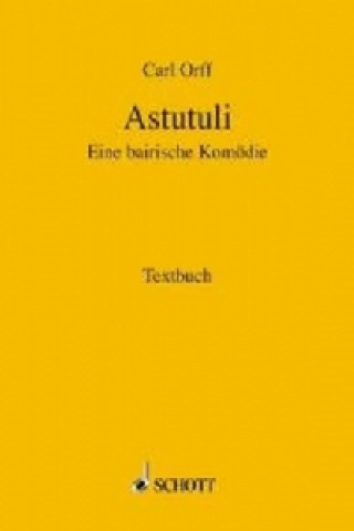 Книга Astutuli Carl Orff