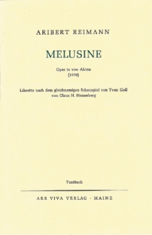 Książka Melusine Aribert Reimann