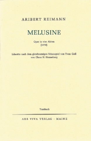 Buch Melusine Aribert Reimann