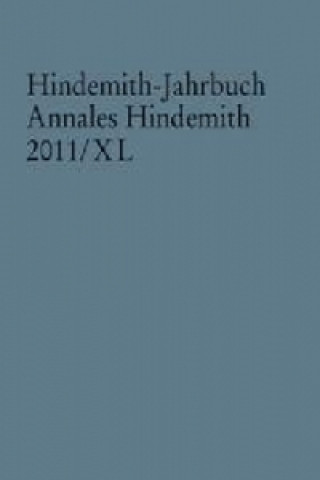 Kniha Hindemith-Jahrbuch. Bd.40/2011 