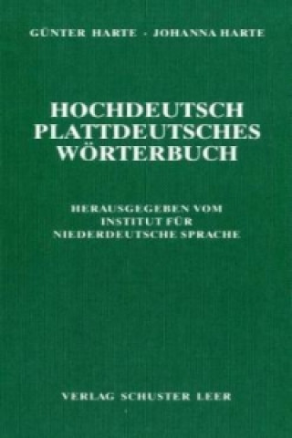 Carte Hochdeutsch - plattdeutsches Wörterbuch Günter Harte