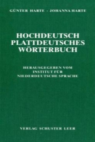 Buch Hochdeutsch - plattdeutsches Wörterbuch Günter Harte