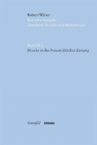 Kniha Drucke in der Neuen Zürcher Zeitung Matthias Sprünglin