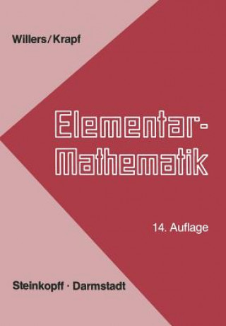 Kniha Elementar-Mathematik F.A. Willers