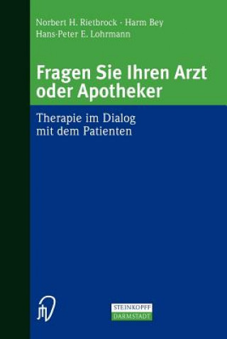 Könyv Fragen Sie Ihren Arzt oder Apotheker Norbert H. Rietbrock