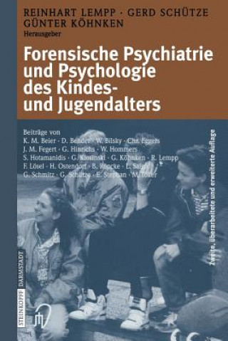 Knjiga Forensische Psychiatrie Und Psychologie Des Kindes- Und Jugendalters Reinhart G. E. Lempp