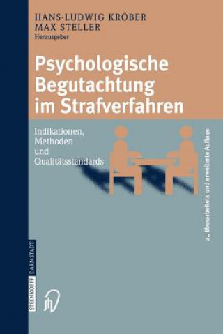 Kniha Psychologische Begutachtung Im Strafverfahren Hans-Ludwig Kröber