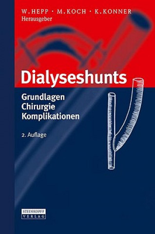 Kniha Dialyseshunts Wolfgang Hepp