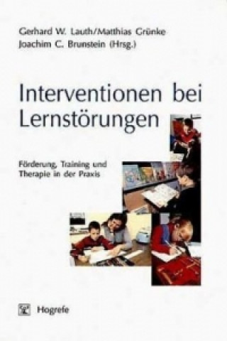 Livre Interventionen bei Lernstörungen Gerhard W. Lauth