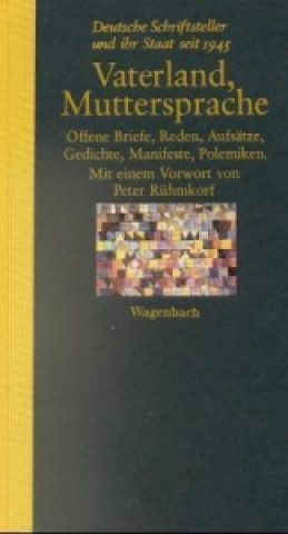 Könyv Vaterland, Muttersprache Klaus Wagenbach