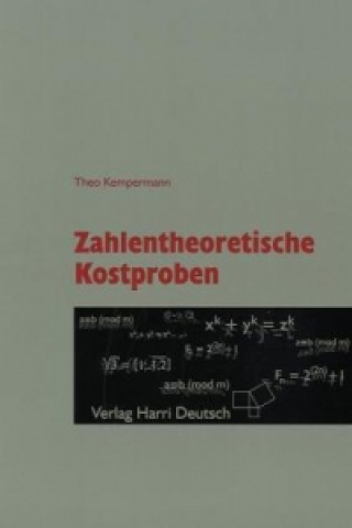 Книга Zahlentheoretische Kostproben Theo Kempermann