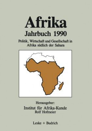 Książka Afrika Jahrbuch 1990 Rolf Hofmeier