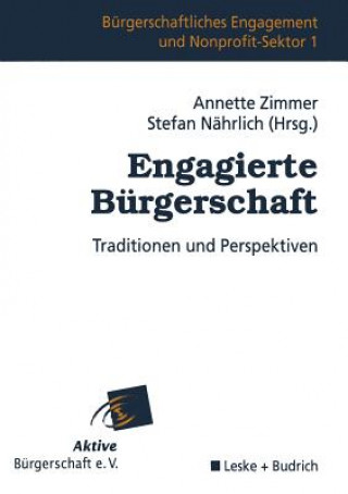 Kniha Engagierte B rgerschaft Annette Zimmer